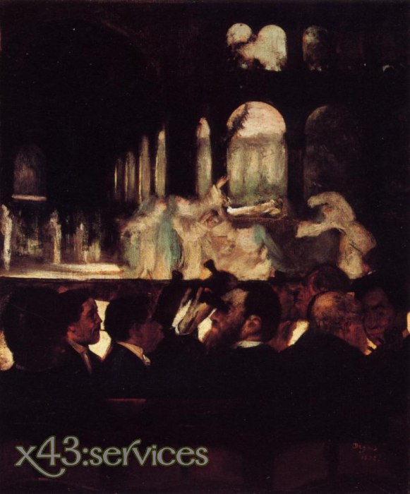 Edgar Degas - Das Ballett von Robert la Diable